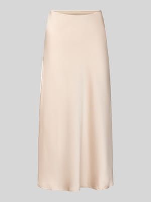 Midirok van satijn met elastische band, model 'Bovary' Shop The Look MANNEQUINE