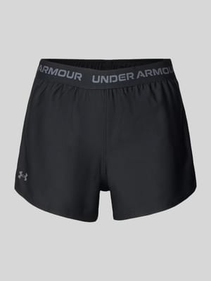Shorts mit elastischem Bund und Logo Shop The Look MANNEQUINE