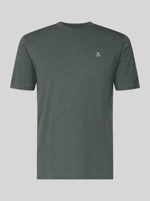 Regular Fit T-Shirt aus reiner Baumwolle Shop The Look MANNEQUINE