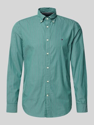 Regular fit vrijetijdsoverhemd van puur katoen Shop The Look MANNEQUINE