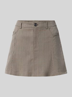 Minirok met steekzakken, model 'WERA' Shop The Look MANNEQUINE