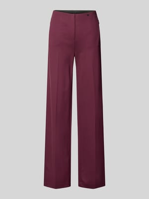 Hose aus Viskose-Mix mit Reißverschlusstaschen Shop The Look MANNEQUINE