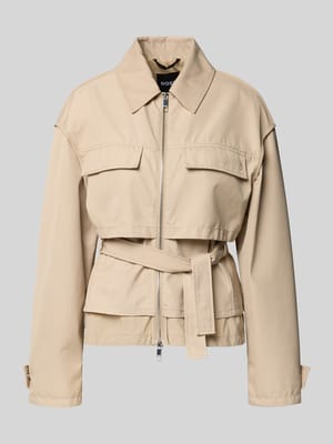 Parka o kroju regular fit z kieszeniami na piersi z patkami Model 'PAGLIERO' Shop The Look MANNEQUINE