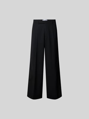 Wide Fit Anzughose mit Lanawoll-Anteil Shop The Look MANNEQUINE