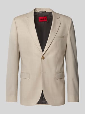 Super Slim Fit Anzugsakko aus Schurwoll-Mix Modell 'ARTI' Shop The Look MANNEQUINE