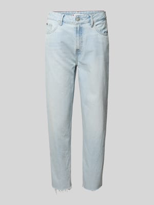 Tapered Fit Jeans aus Baumwoll-Lyocell-Mix Shop The Look MANNEQUINE