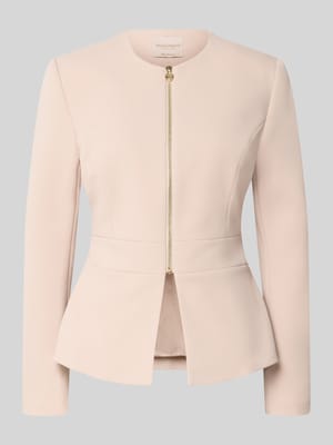 Korte blazer met labeldetail Shop The Look MANNEQUINE