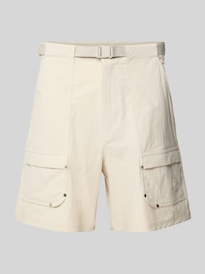 Regular Fit Shorts mit Logo-Stitching Shop The Look MANNEQUINE