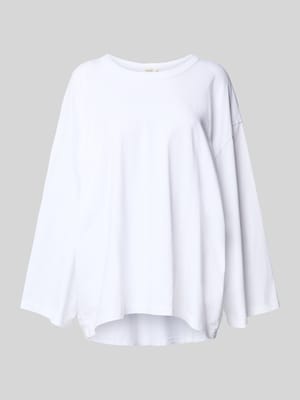 Oversized Longsleeeve mit Rundhalsausschnitt Modell 'FIZVALLEY' Shop The Look MANNEQUINE