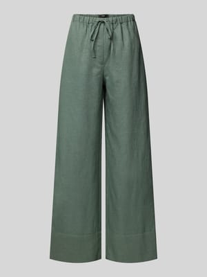 Wide Leg Stoffhose mit Eingrifftaschen Modell 'MUSGO' Shop The Look MANNEQUINE
