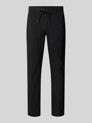 Modern Fit Straight Leg Hose aus Leinen-Mix Modell 'KANE1' Shop The Look MANNEQUINE