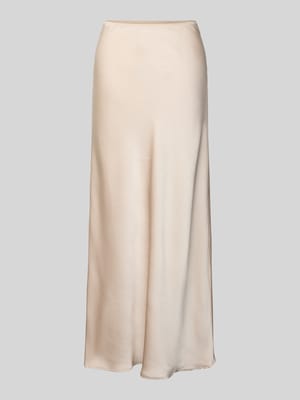 Midirok van satijn met elastische band, model 'URA' Shop The Look MANNEQUINE