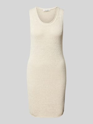 Figurbetontes Strickkleid aus Baumwoll-Mix Shop The Look MANNEQUINE