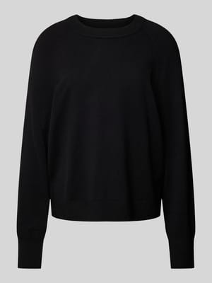 Gebreide pullover met ronde hals Shop The Look MANNEQUINE