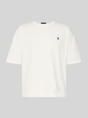 Relaxed Fit T-Shirt aus reinen Baumwolle Shop The Look MANNEQUINE