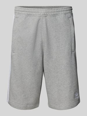 Regular Fit Sweatshorts mit Label-Stitching Shop The Look MANNEQUINE