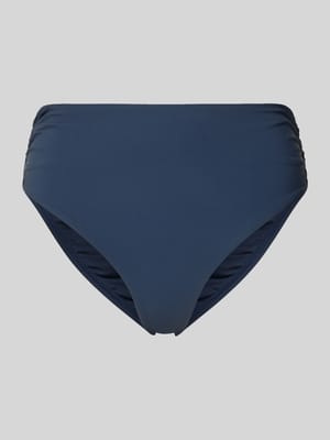 High Waist Bikini-Slip mit Label-Detail Modell 'SOLID' Shop The Look MANNEQUINE