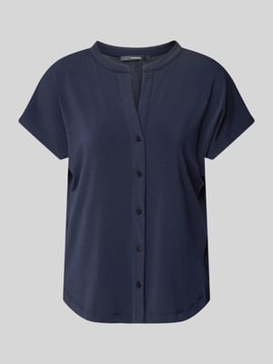 Bluse in unifarbenem Design Modell 'Kanissa' Shop The Look MANNEQUINE