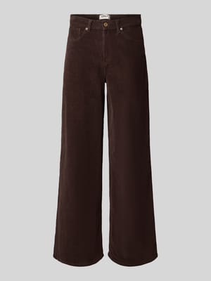 Wide Leg Cordhose aus Baumwoll-Mix Modell 'HOPE' Shop The Look MANNEQUINE