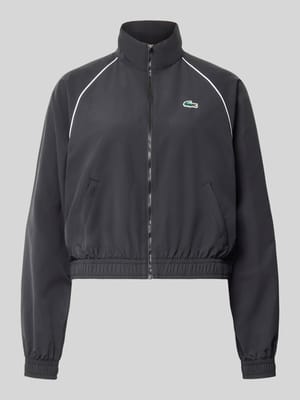 relaxed fit trainingsjack met logopatch Shop The Look MANNEQUINE