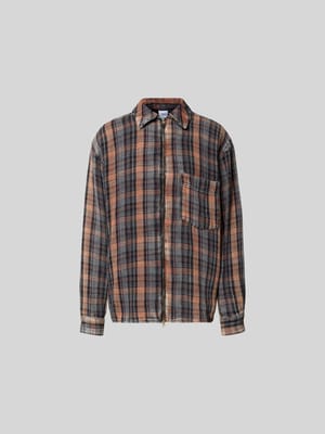 Freizeithemd mit Reißverschluss Shop The Look MANNEQUINE