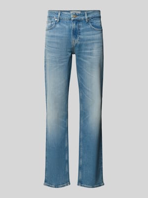 Slim Fit Jeans im Used-Look Modell 'ANGELS' Shop The Look MANNEQUINE