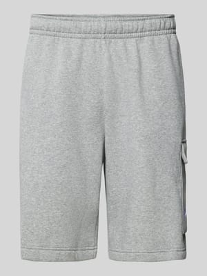 Sweatshorts mit Label-Stitching Shop The Look MANNEQUINE