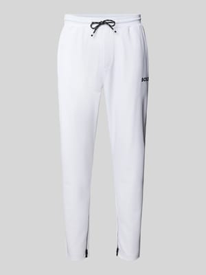 Regular Fit Sweatpants mit Label Stitching Modell 'JT_TOC SPIN LONG' Shop The Look MANNEQUINE