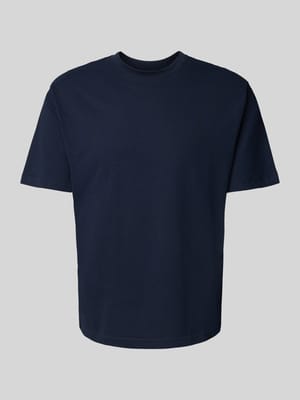 Regular Fit T-Shirt mit Rundhalsausschnitt Shop The Look MANNEQUINE