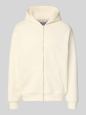 Sweatjacke mit Label-Print Shop The Look MANNEQUINE
