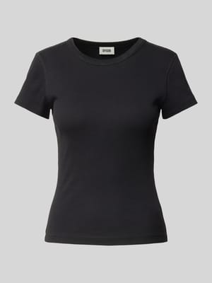 Slim Fit T-Shirt mit Rundhalsausschnitt Modell 'KOALE' Shop The Look MANNEQUINE