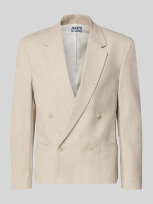 Slim Fit Sakko mit Leinen-Anteil Shop The Look MANNEQUINE