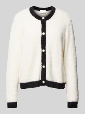 Gebreide pullover met ronde hals Shop The Look MANNEQUINE