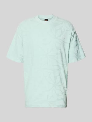 Regular Fit T-Shirt aus Baumwoll-Mix Modell 'TE_FLOWER' Shop The Look MANNEQUINE