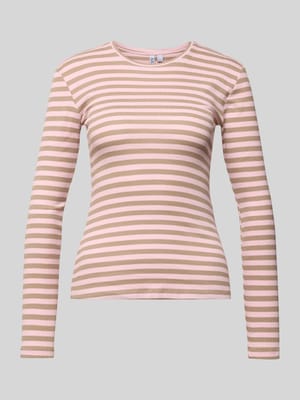 Slim Fit Langarmshirt aus Baumwoll-Mix Shop The Look MANNEQUINE