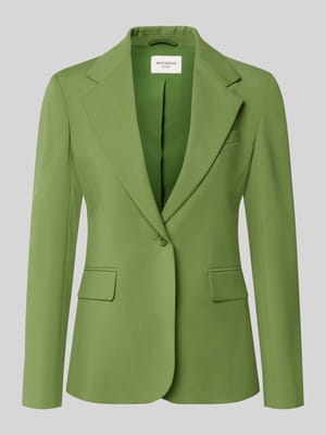 Długi blezer o kroju regular fit z czystej żywej wełny model 'WKDLAMINE' Shop The Look MANNEQUINE