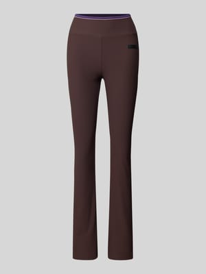 Super skinny fit legging met fijnrib Shop The Look MANNEQUINE