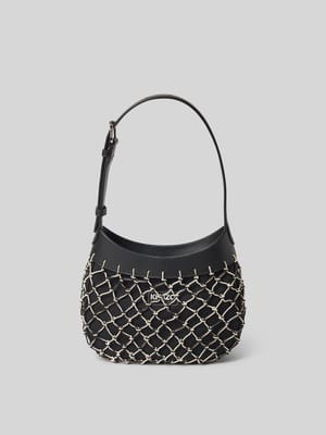 Shoulder Bag aus reiner Baumwolle Shop The Look MANNEQUINE