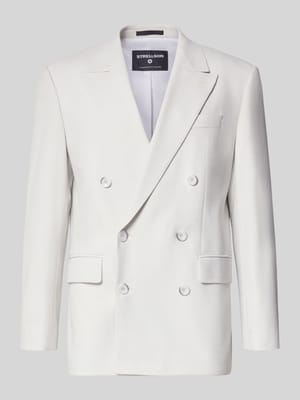 Marynarka w kroju slim fit z dodatkiem wełny model 'Ashton5' Shop The Look MANNEQUINE