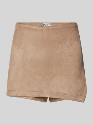 Regular Fit Skort in weicher Velours-Optik Modell 'INA' Shop The Look MANNEQUINE