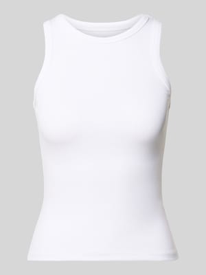 Tanktop mit Feinripp Shop The Look MANNEQUINE