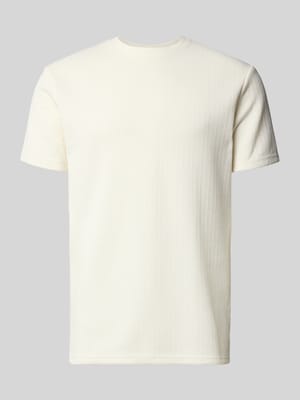 Regular Fit T-Shirt mit Viskose-Anteil Modell 'TREY' Shop The Look MANNEQUINE