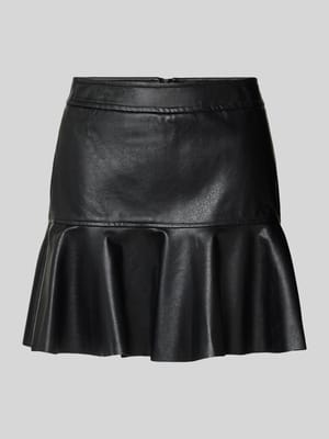 Minirock in Leder-Optik Shop The Look MANNEQUINE