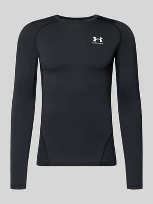 Slim Fit Longsleeve mit Logo-Print Shop The Look MANNEQUINE