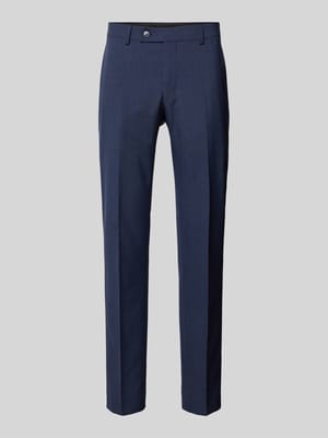 Slim fit pantalon met persplooien Shop The Look MANNEQUINE