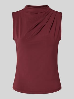 Top o kroju shaped fit ze stójką model ‘MADISON’ Shop The Look MANNEQUINE