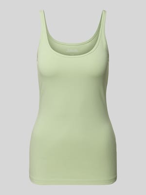 Tanktop met boothals, model 'Ina' Shop The Look MANNEQUINE