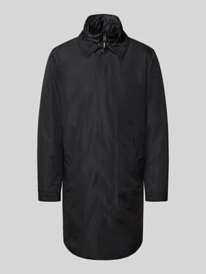 Mantel mit Stehkragen und Eingrifftaschen Shop The Look MANNEQUINE