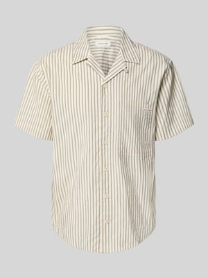 Regular fit vrijetijdsoverhemd met borstzak Shop The Look MANNEQUINE