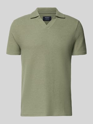 Regular Fit Poloshirt aus Baumwoll-Mix Shop The Look MANNEQUINE